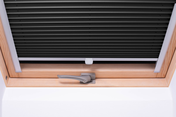 Dachfenster Plissee Blickdicht Faltrollo Mit Bohren Velux-kompatibel 3